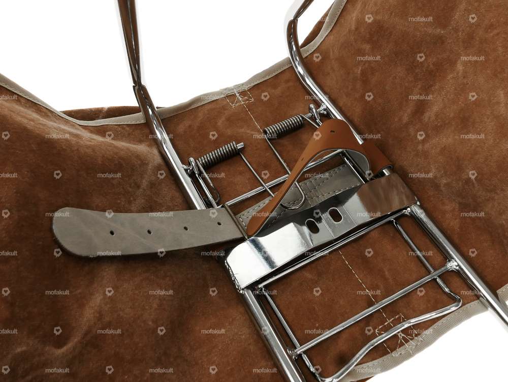 Gepäcktasche Oldschool grau Carousel Image 5