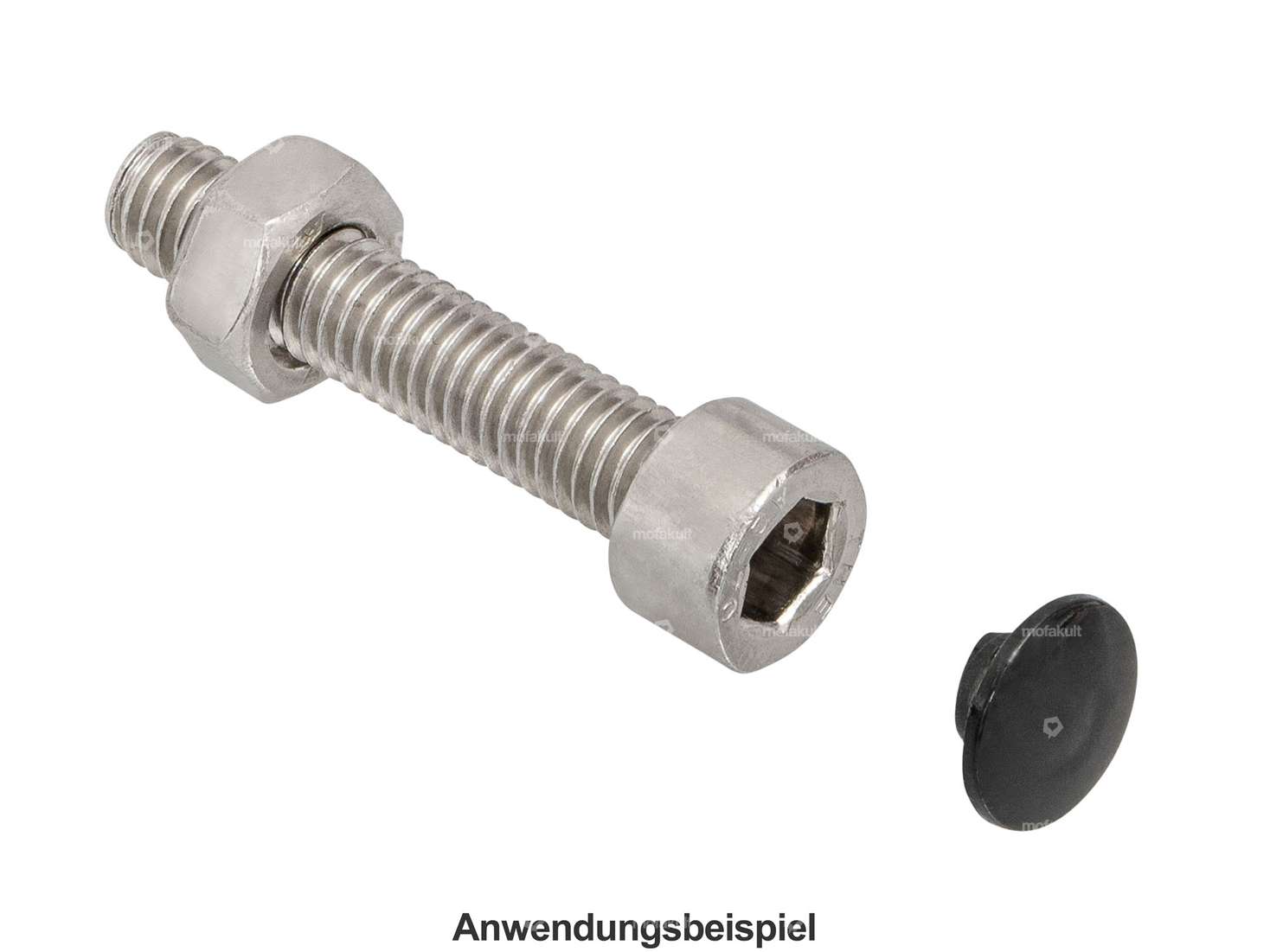 Cover SW5 hexagon socket (M6) black Carousel Image 3