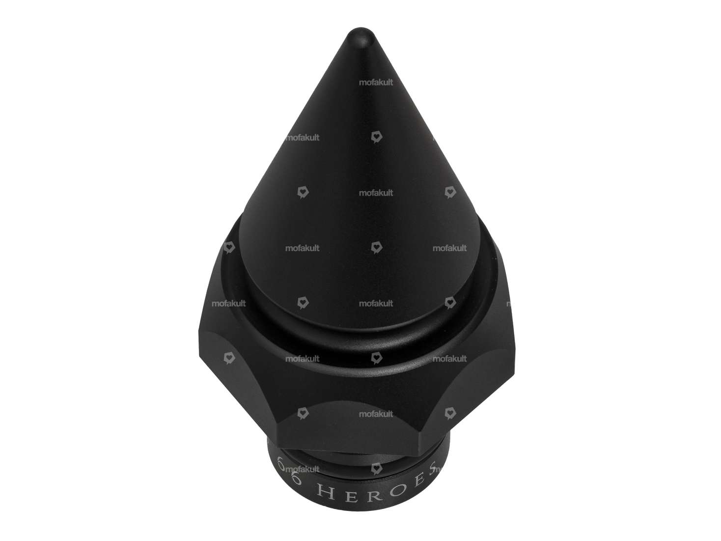 66HEROES Tank cap pointed black | Puch Carousel Image 1