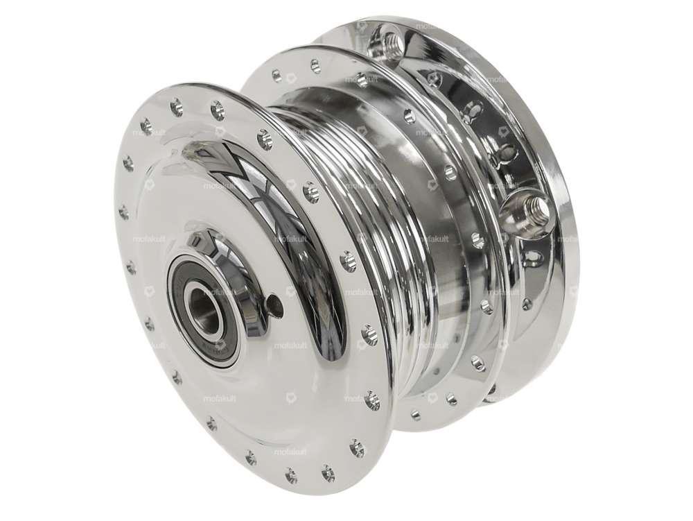 swiing® ingenious Scheibenbremse-Set Speichenfelge EBR hydraulisch Chrom Carousel Image 2