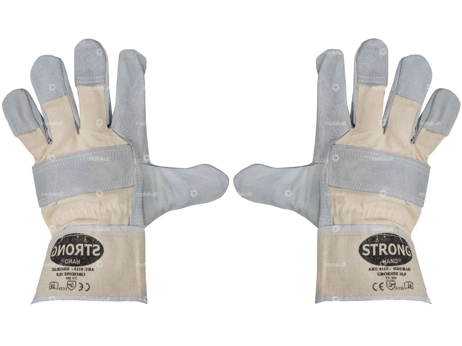 BGS Lederhandschuhe Einheitsgrösse Carousel Image 1