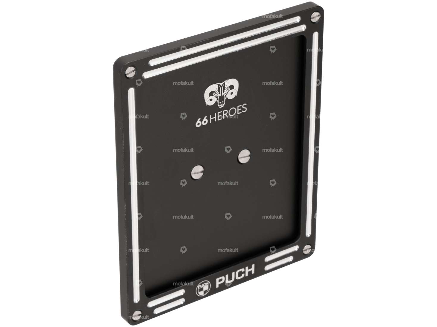 66HEROES Custom number frame "Puch" black (DE version) Carousel Image 1