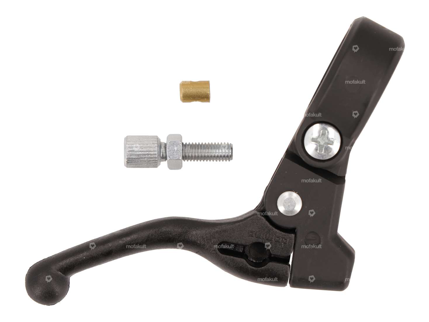 Domino deco/choke lever aluminum black Carousel Image 1