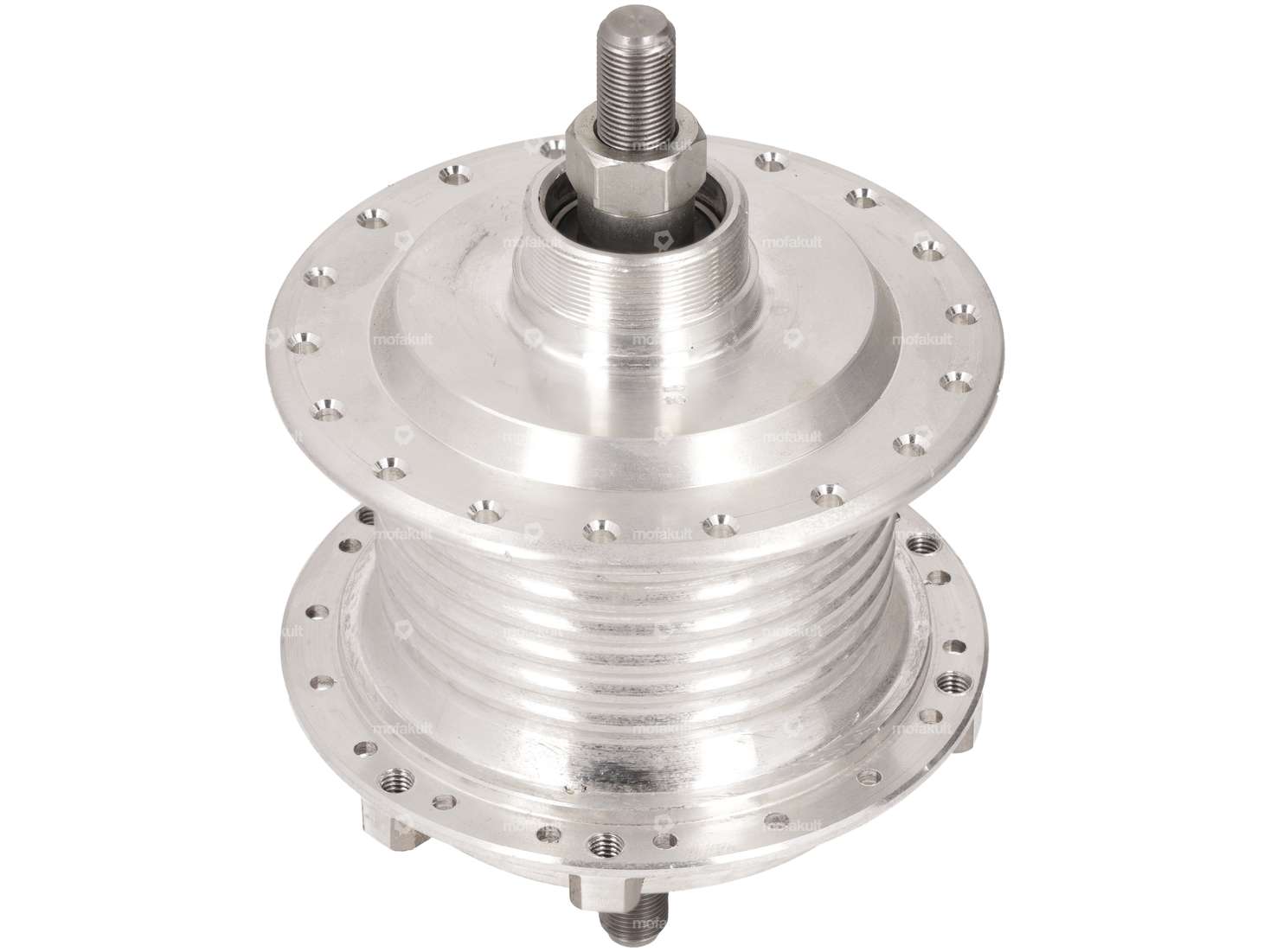 Radnabe Speiche hinten 36 Löcher mit Achse (1A-Qualität) | Puch Maxi, X30 NG-2AH Carousel Image 2