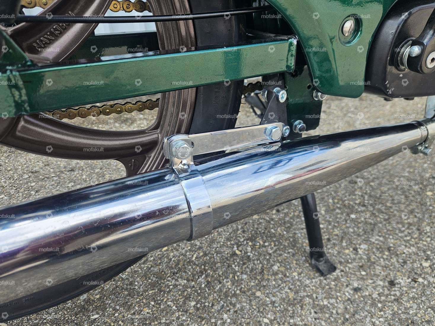 swiing® ingenious Resonanz-Auspuff-Set Ø 28 / 70 mm | Tomos Sprint, Quadro, Classic, Roadie Carousel Image 3