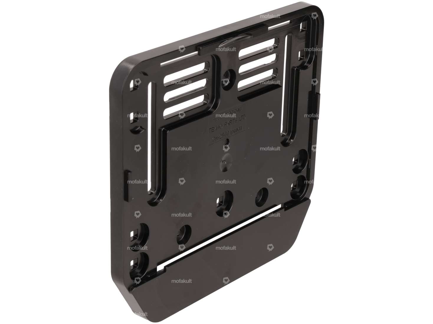 Nummernschildhalter Kunststoff (CH-Version) | Motorrad / Scooter / Vespa Carousel Image 1