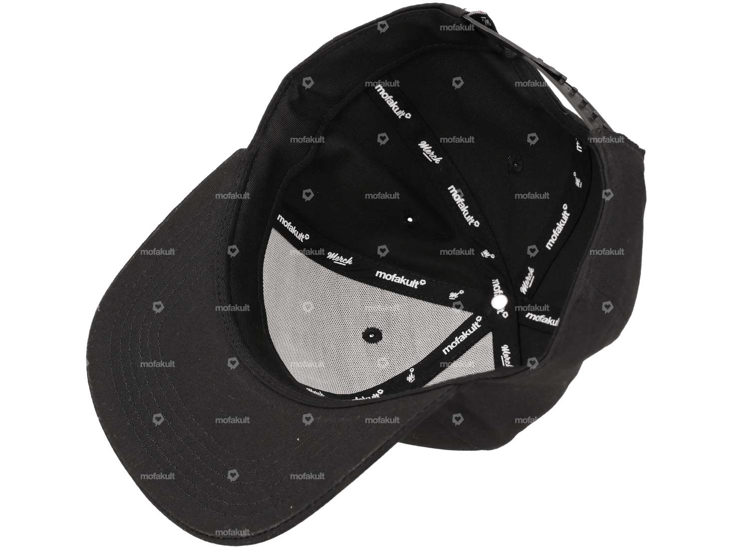 mk-Merch Klett-Cap «Herz» schwarz Carousel Image 2