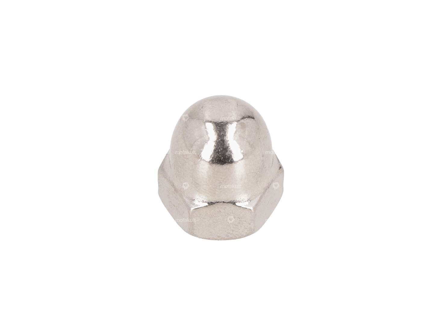 Cap nut M8x1 plain steel Carousel Image 1