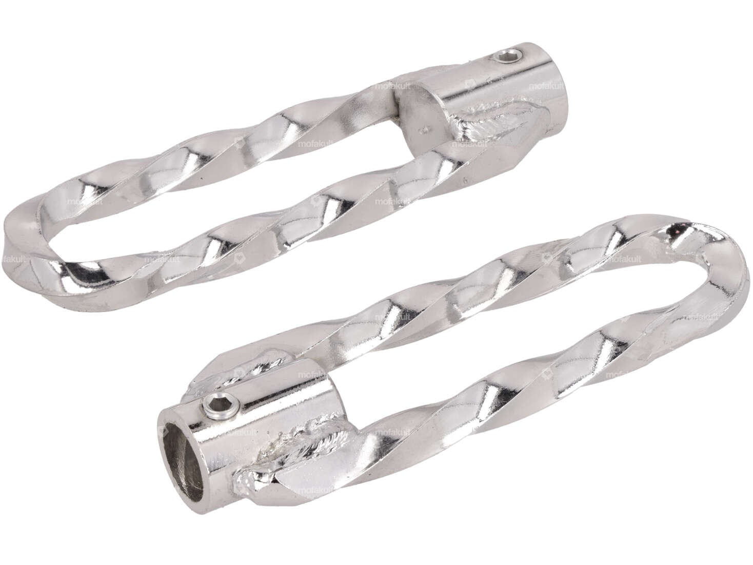 Fussrasten U-Form gedreht Carousel Image 1