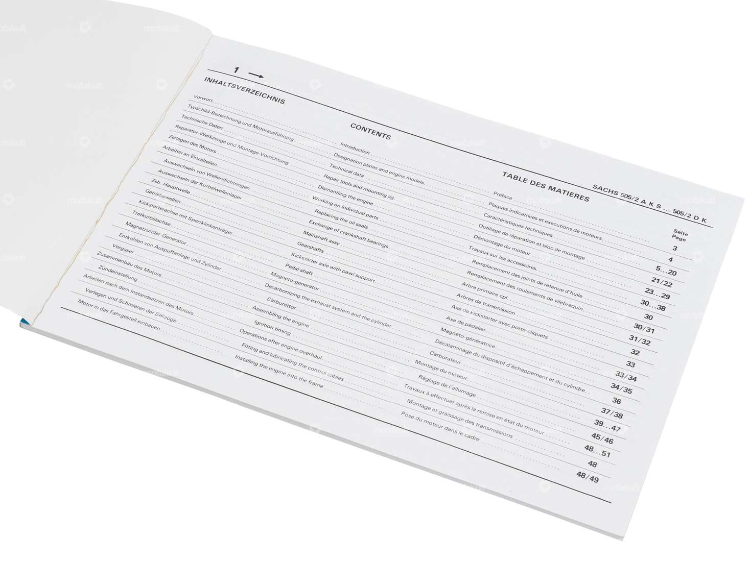 Reparaturanleitung | Sachs 505/2 Carousel Image 2