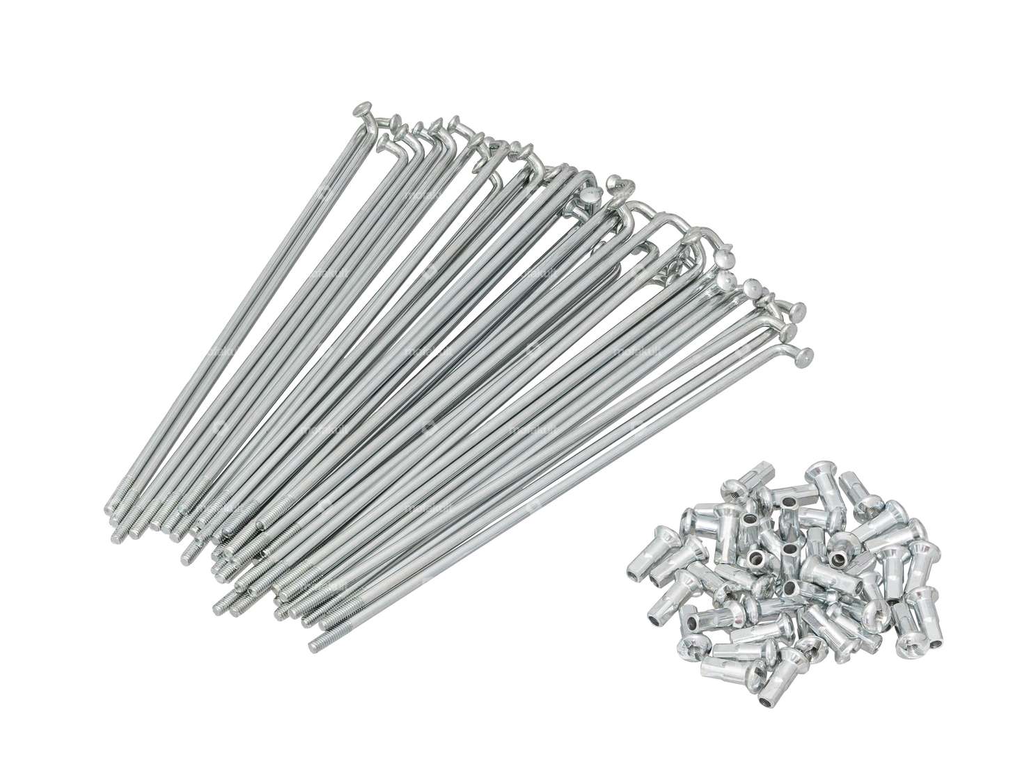 14" Speichen-Set inkl. Nippel (2.9 x 145 mm) Stahl verzinkt Carousel Image 1