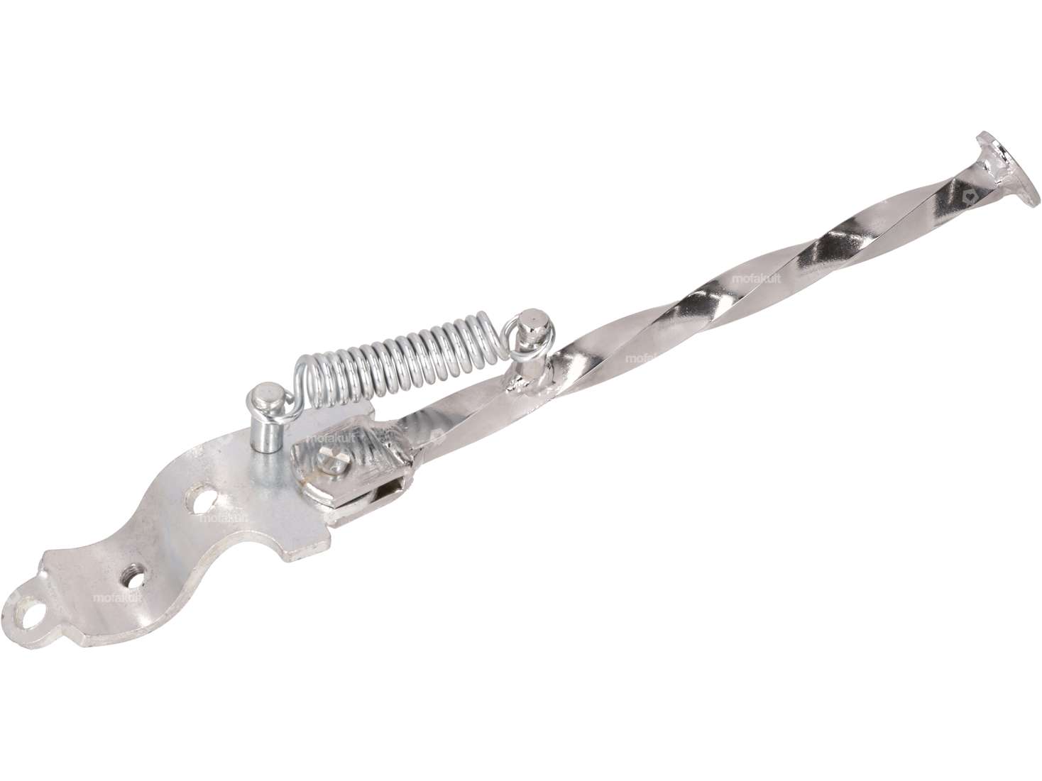 Seitenständer gedreht links runde Befestigung 26 cm Carousel Image 2