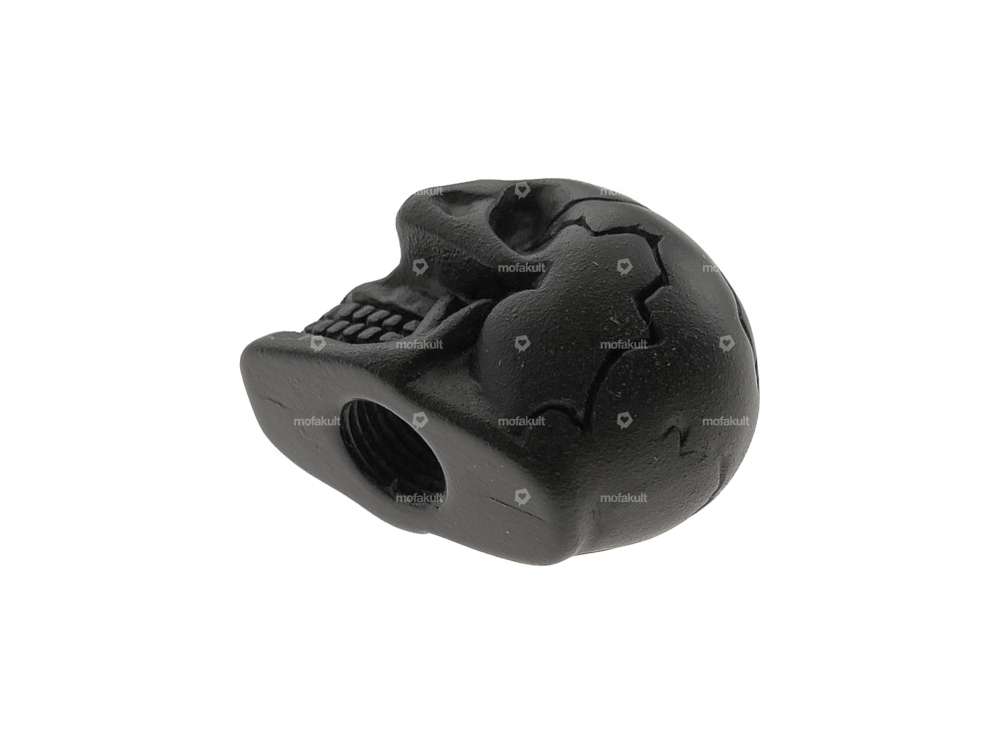 Valve caps Skull Custom black Carousel Image 2