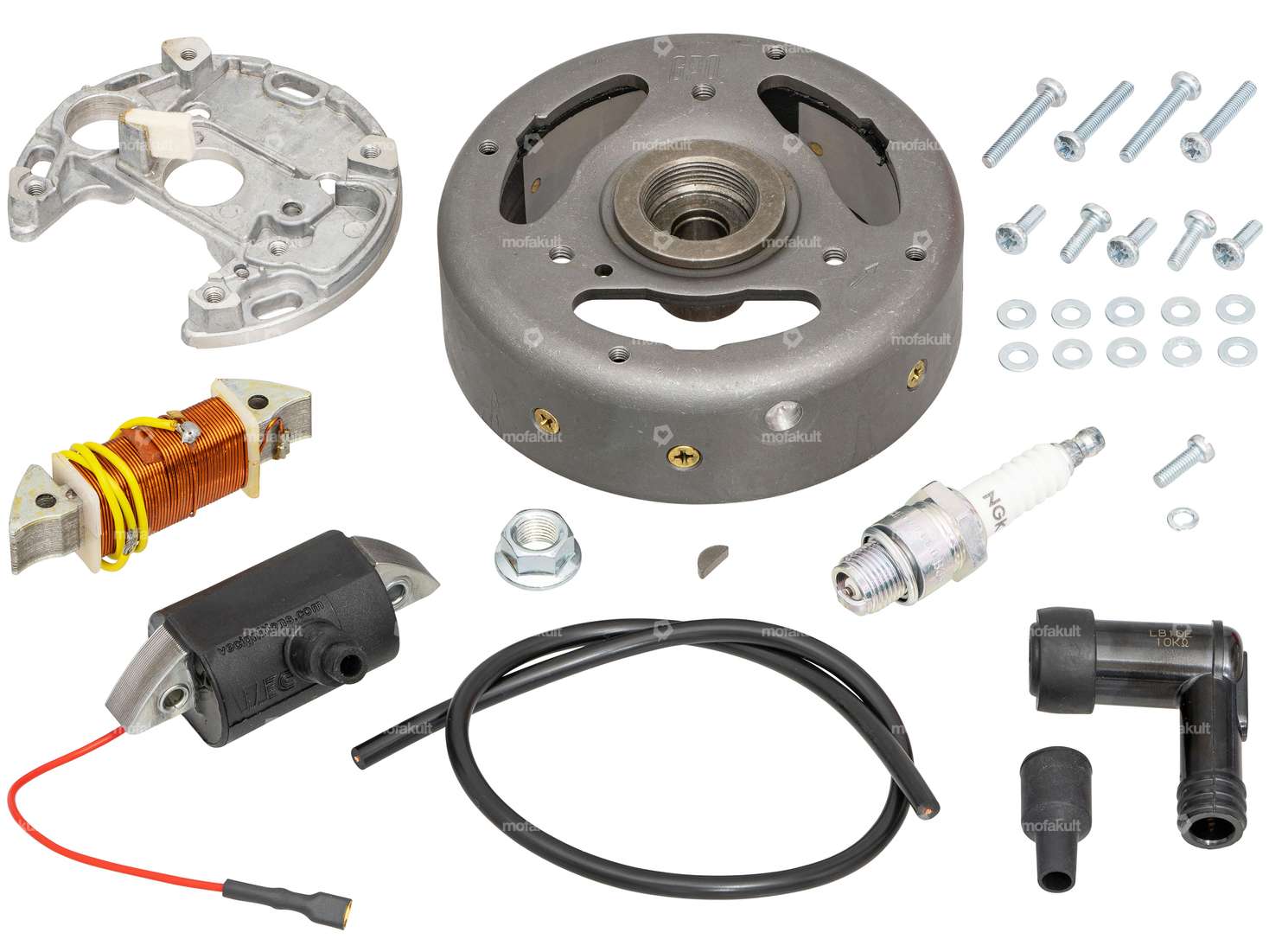 GPO / VEC ignition set electronic left-turning 6V | Puch / Sachs / Belmondo Carousel Image 2