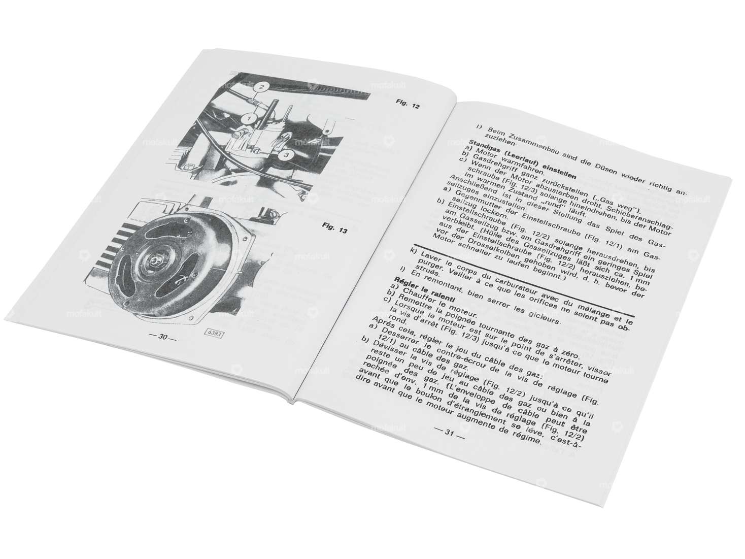 Operating instructions | Puch X30 NG-2A (2-speed automatic) Carousel Image 3