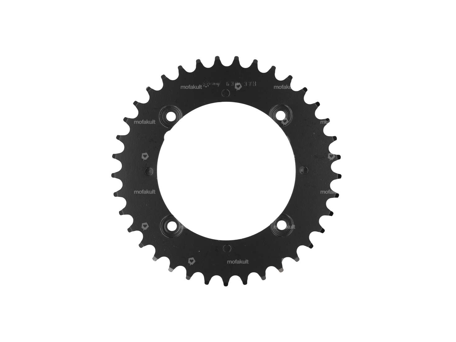 ESJOT Zahnkranz 37 Zähne 4-Loch Rücktritt schwarz Carousel Image 1