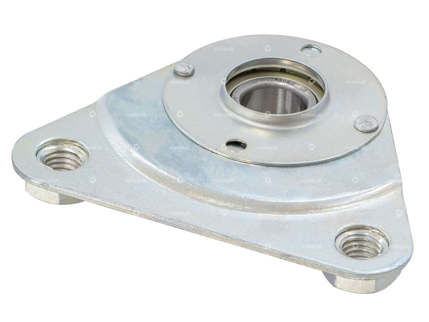 Dreieck-Lagerplatte verzinkt | Piaggio Ciao, SI, Bravo Carousel Image 2