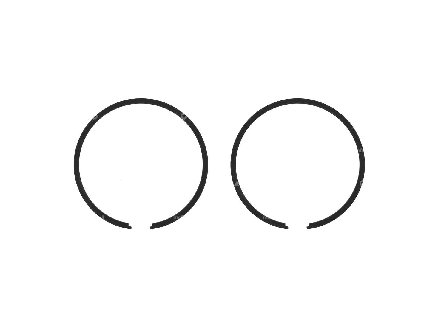 Airsal Kolbenringe 38x1.5 mm schwarz (Paar) | Puch Carousel Image 1