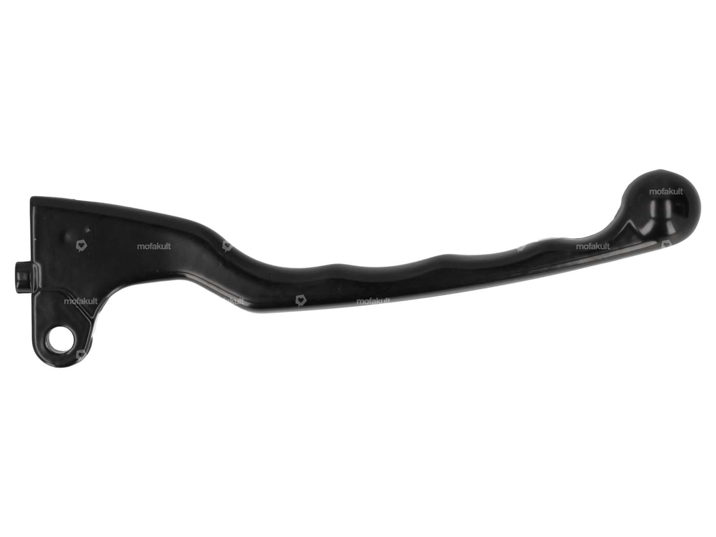 Domino brake lever right (with cam) black | Piaggio Ciao, SI Carousel Image 1
