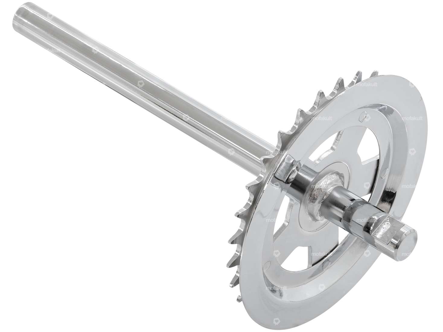 GPO Tretachse 28 Z. Keilnut Chrom | Piaggio Ciao Carousel Image 1