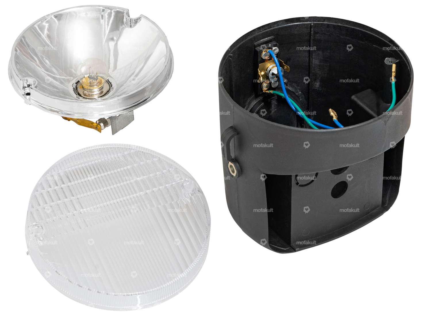 Scheinwerfer schwarz matt (3 Schalterpositionen) | Piaggio SI Carousel Image 3