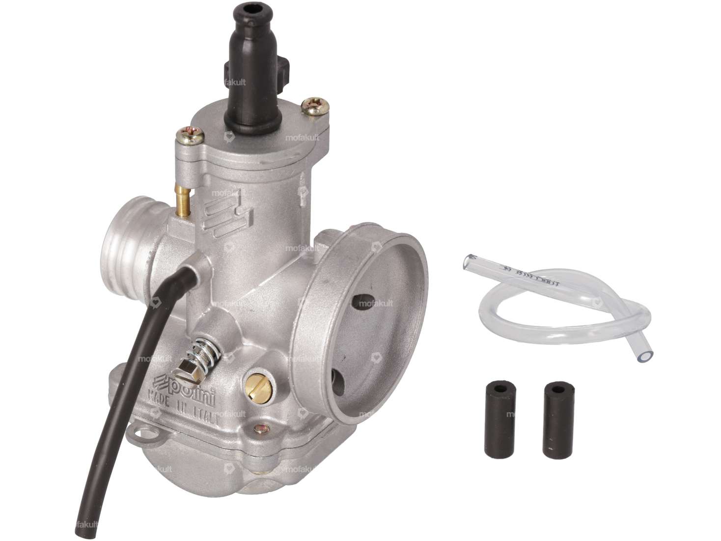 Polini CP 17.5 mm Vergaser (Handchoke) Gummiflansch Carousel Image 2