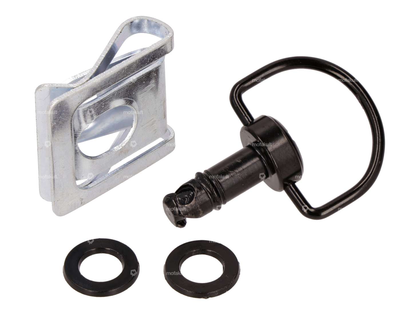 Schnellverschluss-Bügel schwarz Carousel Image 1