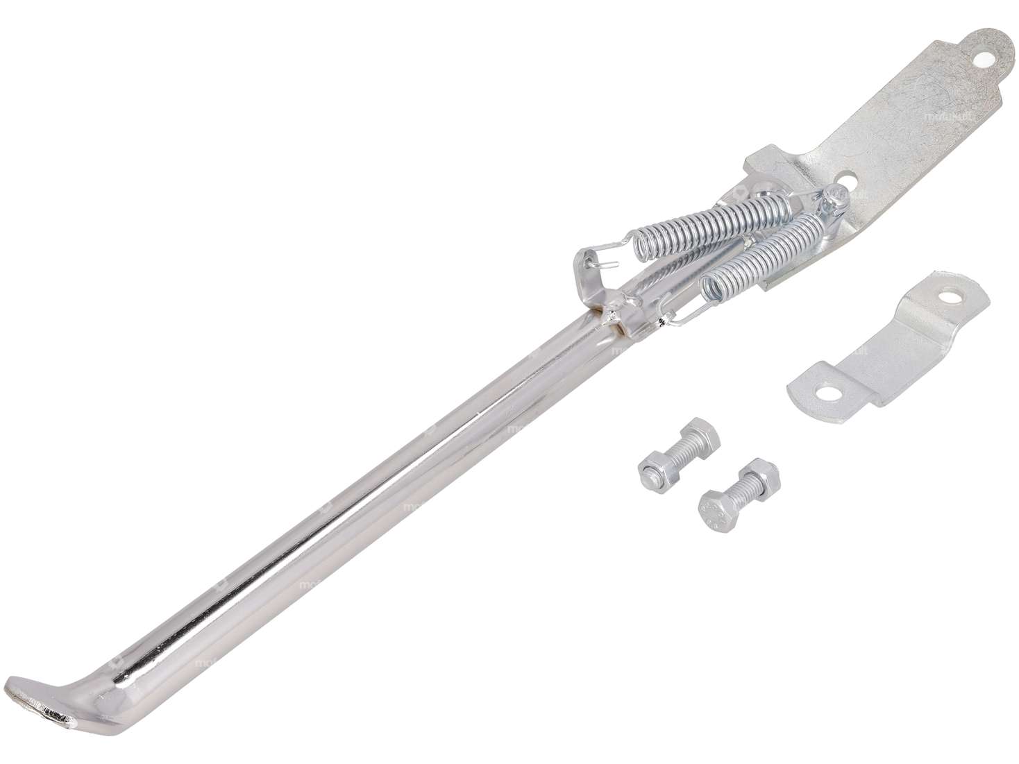 Seitenständer rechts flache Befestigung 34 cm Chrom Carousel Image 1