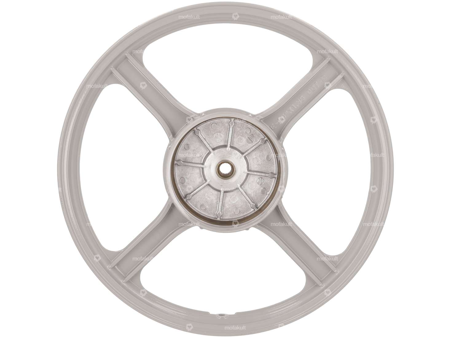 Wheel set 16" cast silver (4 spokes) replica | Piaggio Bravo Carousel Image 4