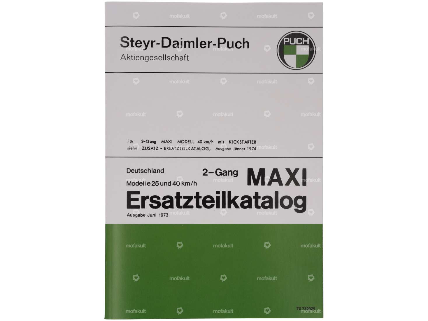 Ersatzteilkatalog | Puch Maxi 2-Gang 25 / 40 km/h Carousel Image 1