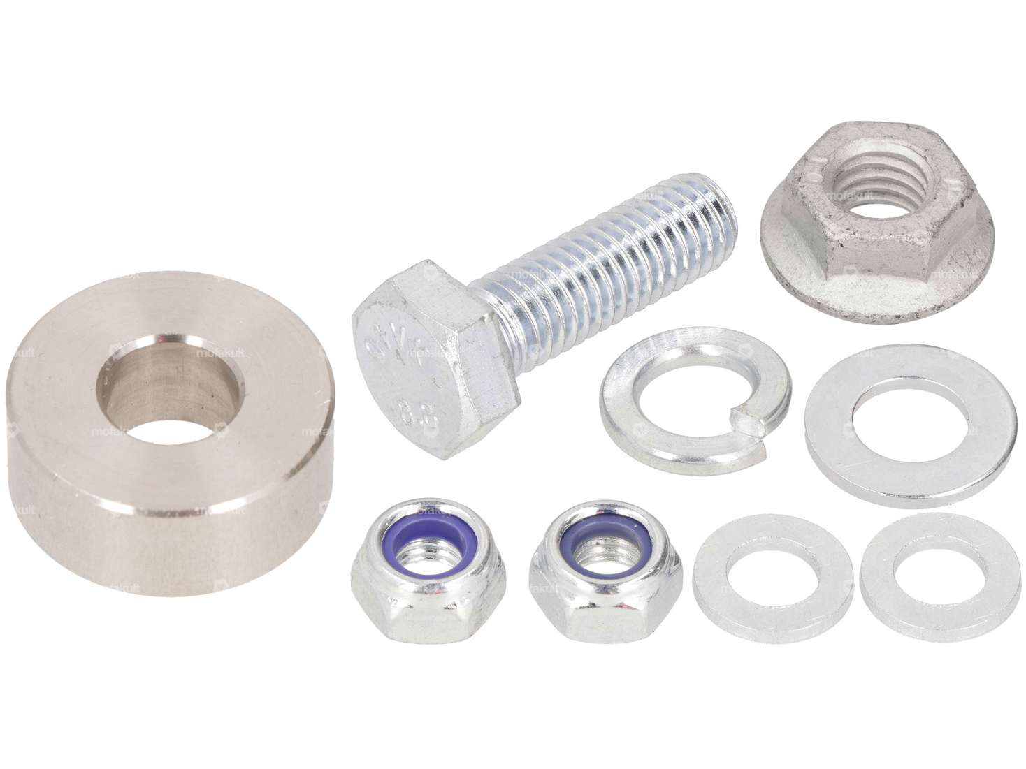 swiing® revival mounting set exhaust with spacer ring (from spring 2023) | Pony GTX 521 Carousel Image 1