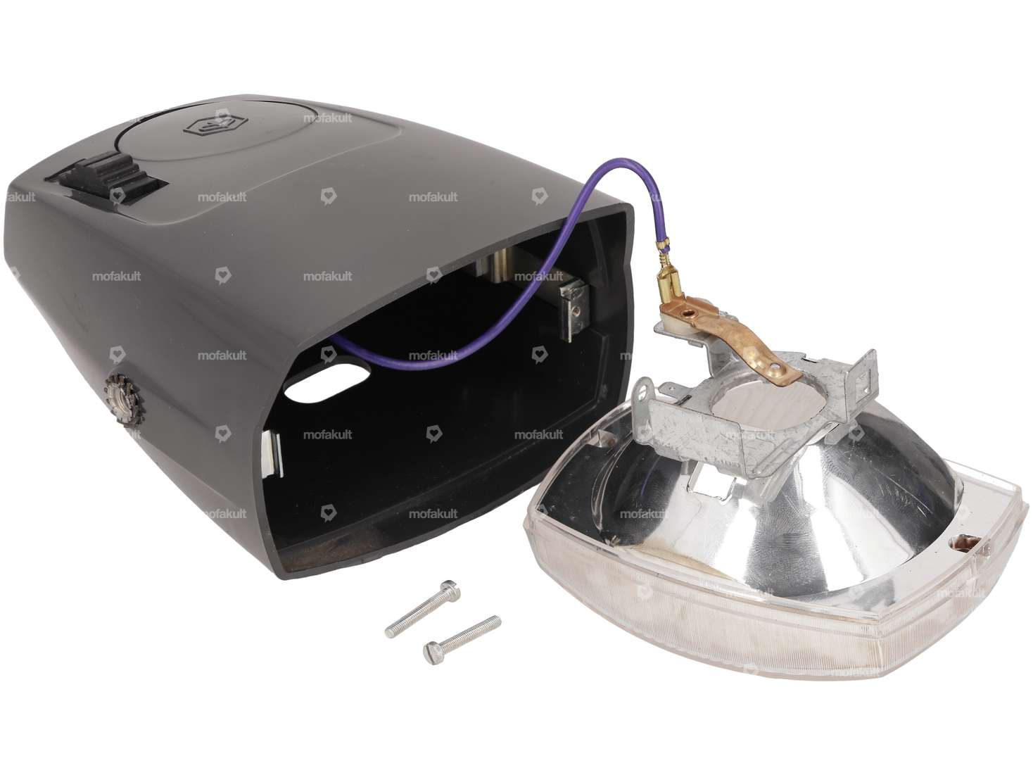 Siem Scheinwerfer grau | Piaggio Ciao P / SC Carousel Image 3