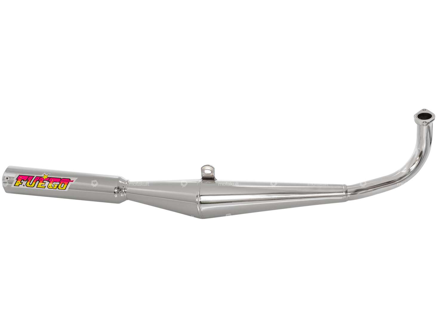 Jamarcol Fuego Auspuff 28 mm Chrom | Tomos Carousel Image 1