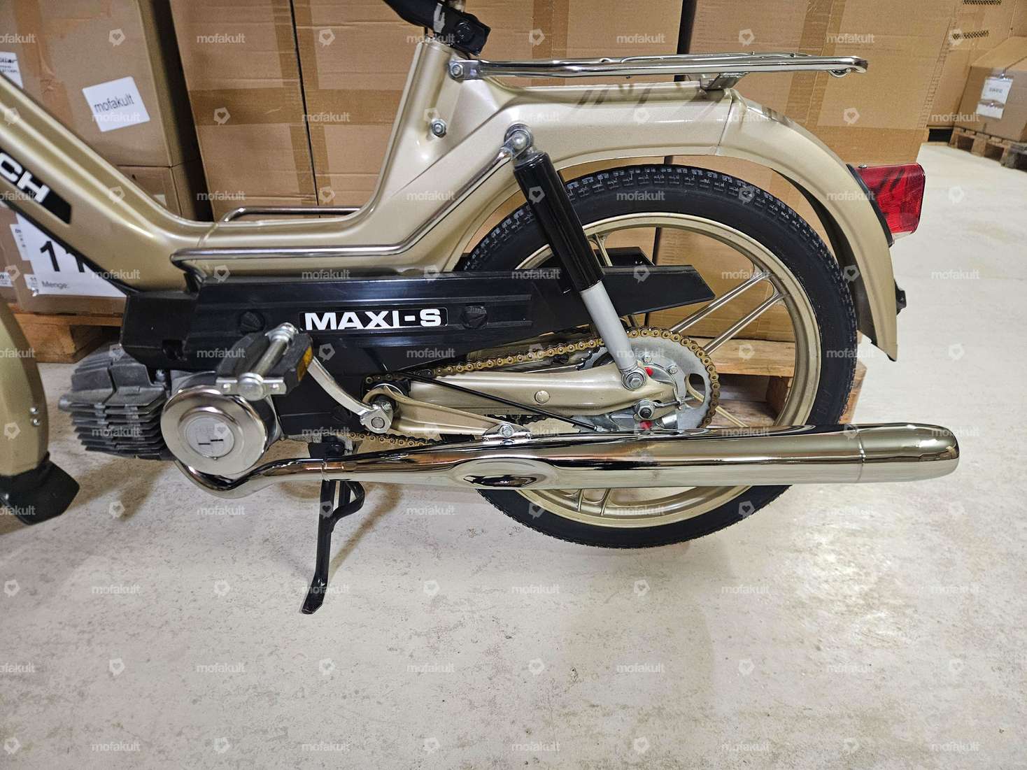 swiing® ingenious Resonanz-Auspuff «TT» Ø 28 / 70 mm | Puch Maxi S Carousel Image 6