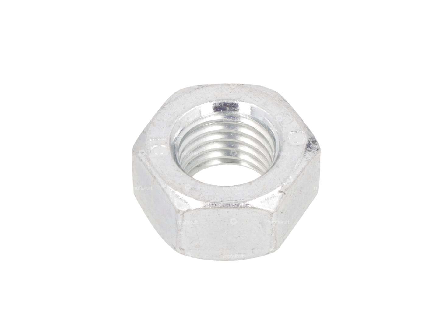 Mutter M12x1.5 Feingewinde selbstsichernd verzinkt Carousel Image 2