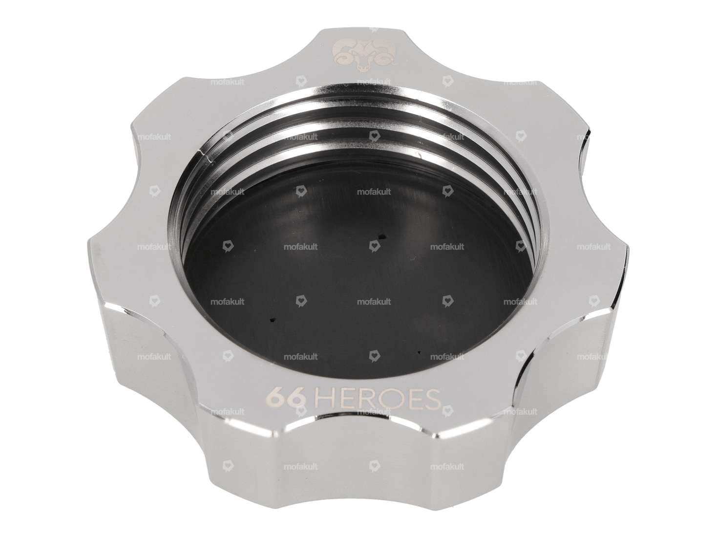 66HEROES Tank cap M44 aluminum chrome | Sachs Carousel Image 2