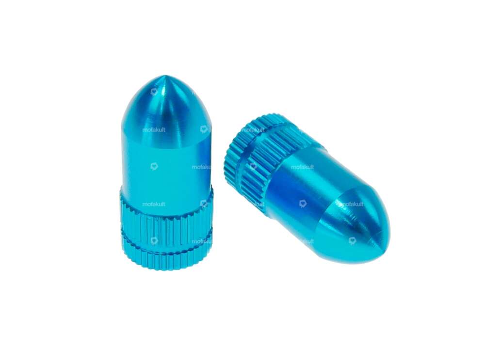 Ventilkappen Rocket blau Carousel Image 1