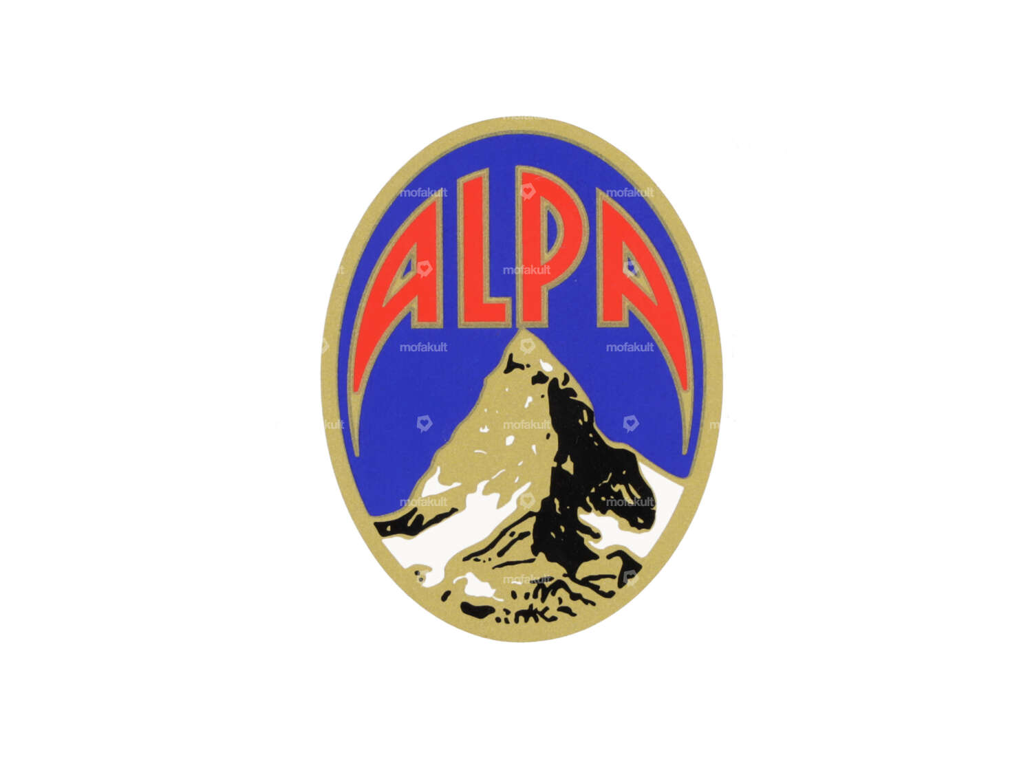 Aufkleber «Alpa» 38 x 50 mm Carousel Image 1