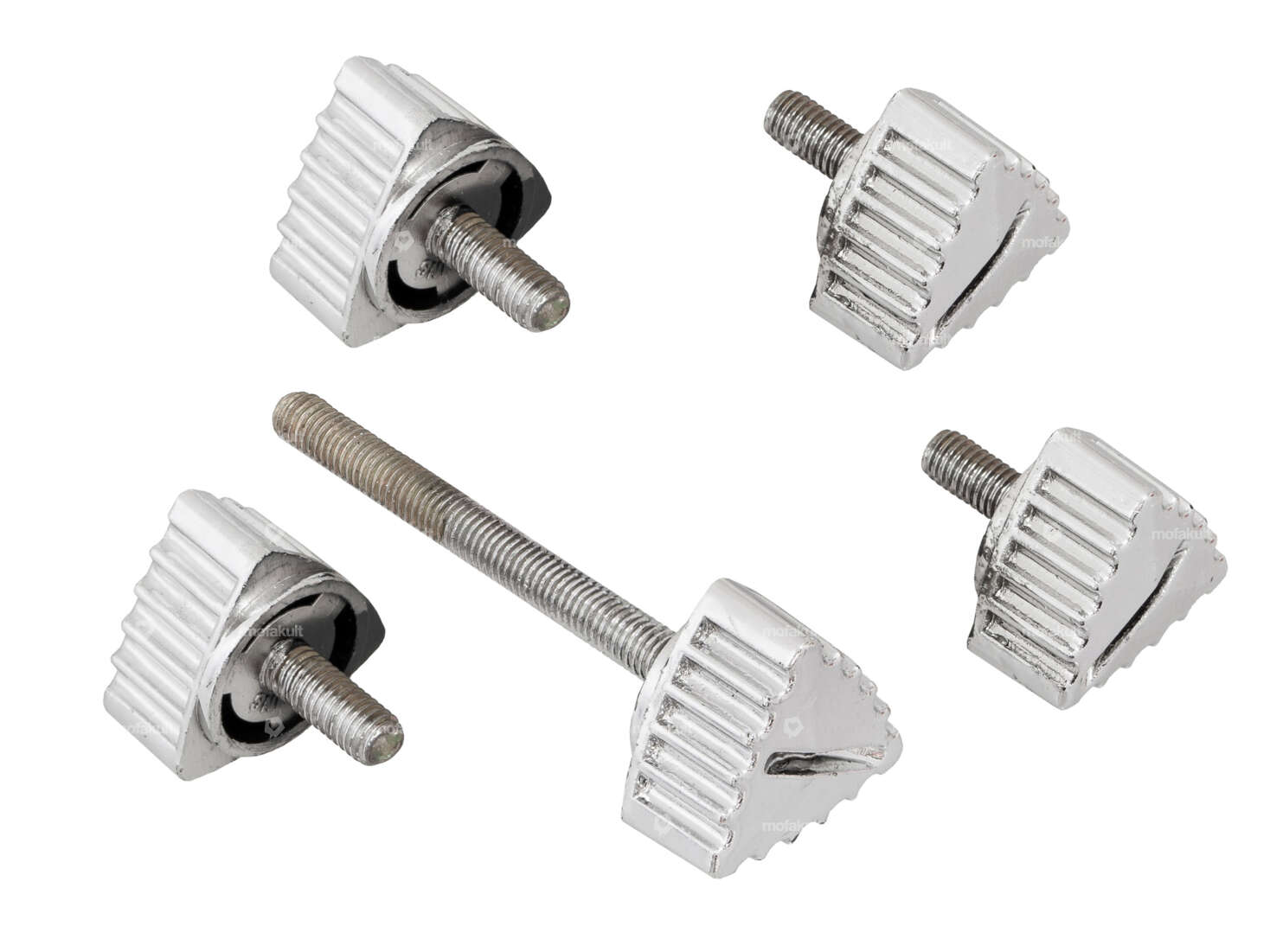 swiing® revival Seitenschutzschrauben-Set Chrom | Puch Maxi N Carousel Image 1