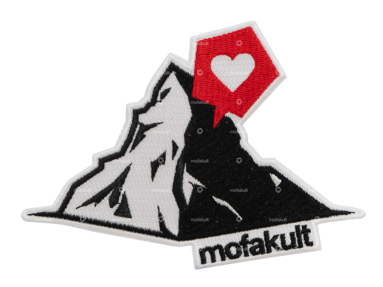 mk-Merch Aufnäher «mofakult» 130 x 95 mm Carousel Image 1