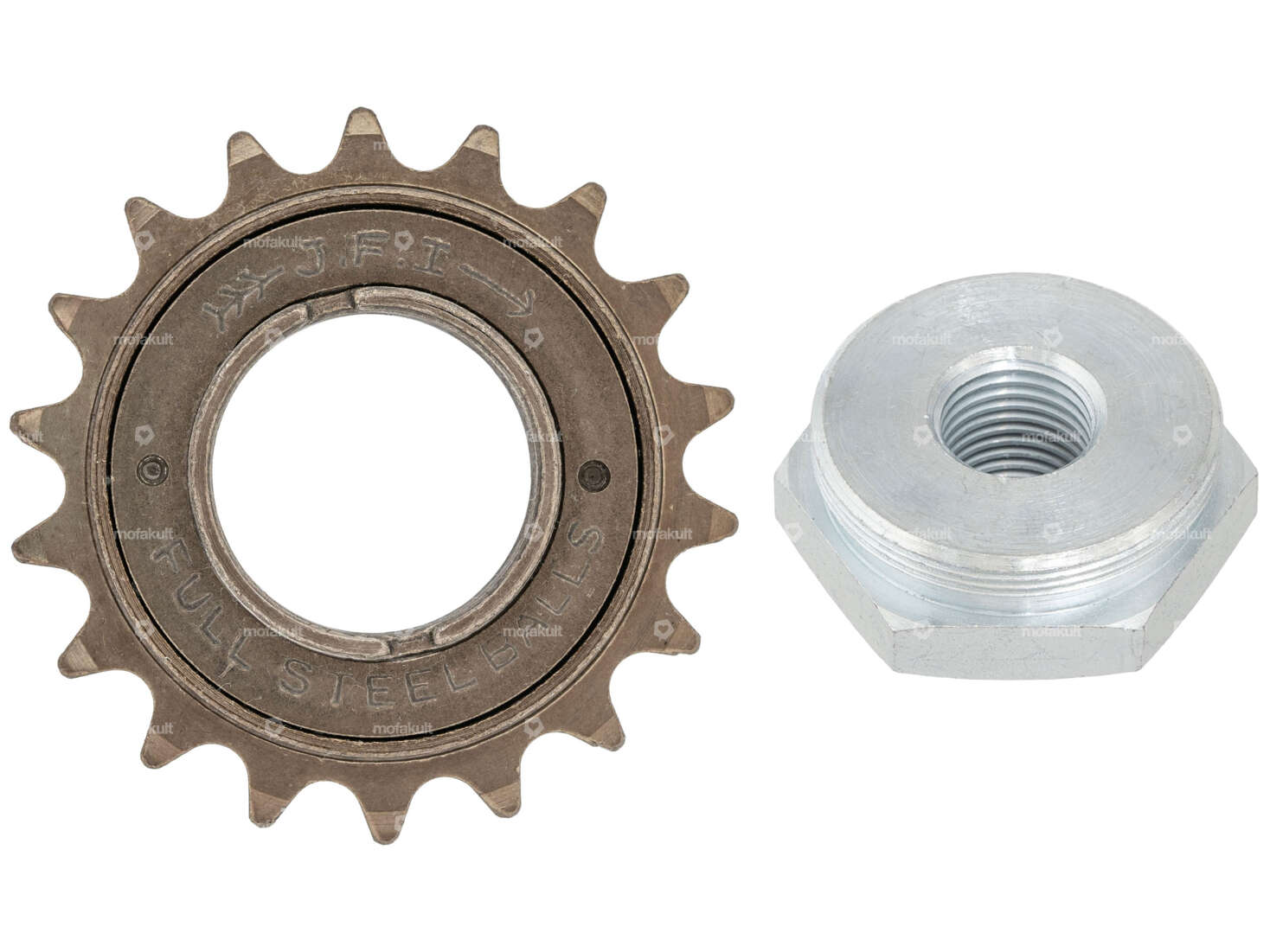 Freilauf 18 Z. mit Nabe | Piaggio Ciao, SI, Bravo, Boxer Carousel Image 1