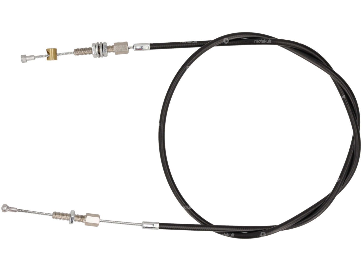 Clutch cable with outer sheath & adjusting screws | Kreidler Flory MF 12, 13, 22 Carousel Image 1