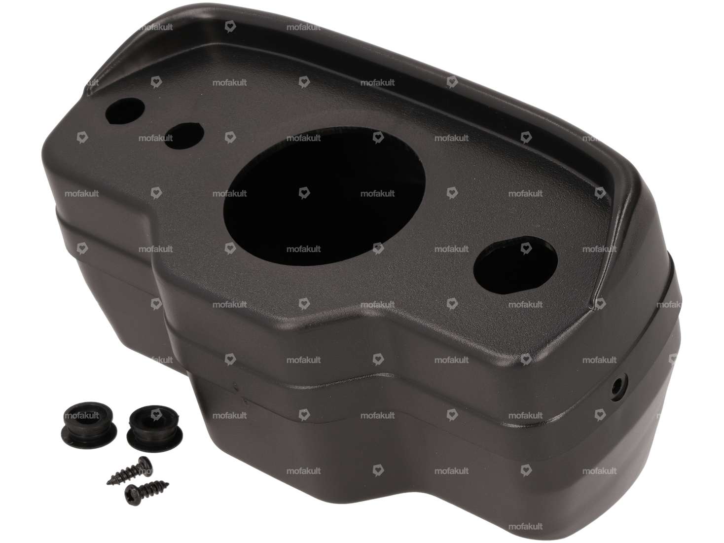 Cockpit Gehäuse 48 mm Tacho schwarz | Hercules Prima, Optima Carousel Image 1