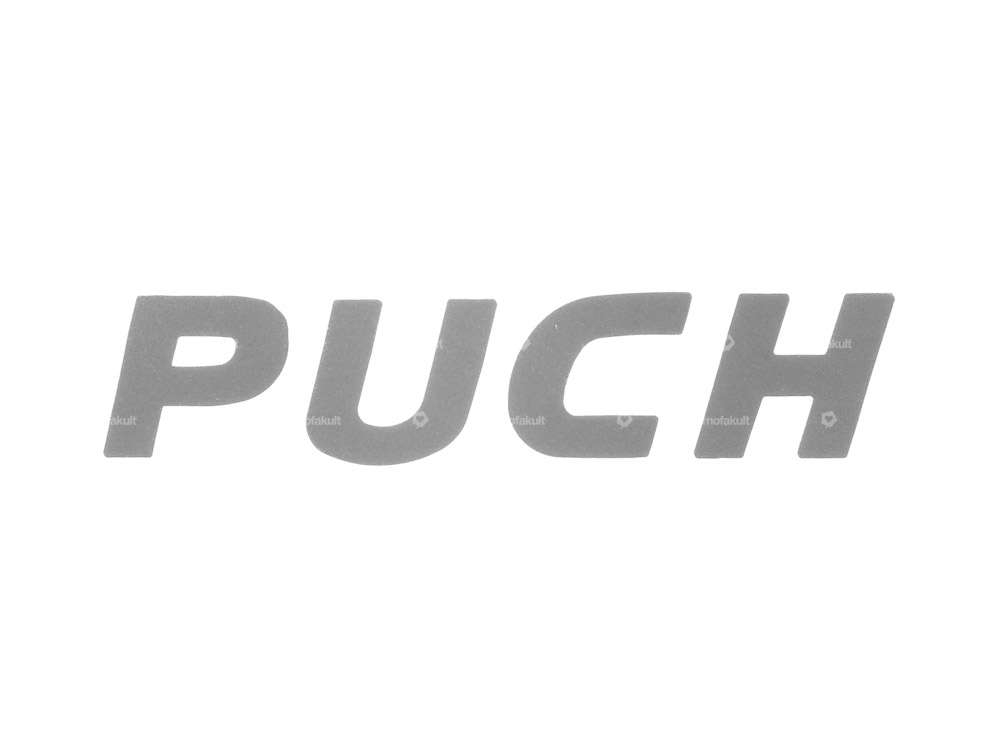 PUCH" lettering for textiles & leather Carousel Image 1
