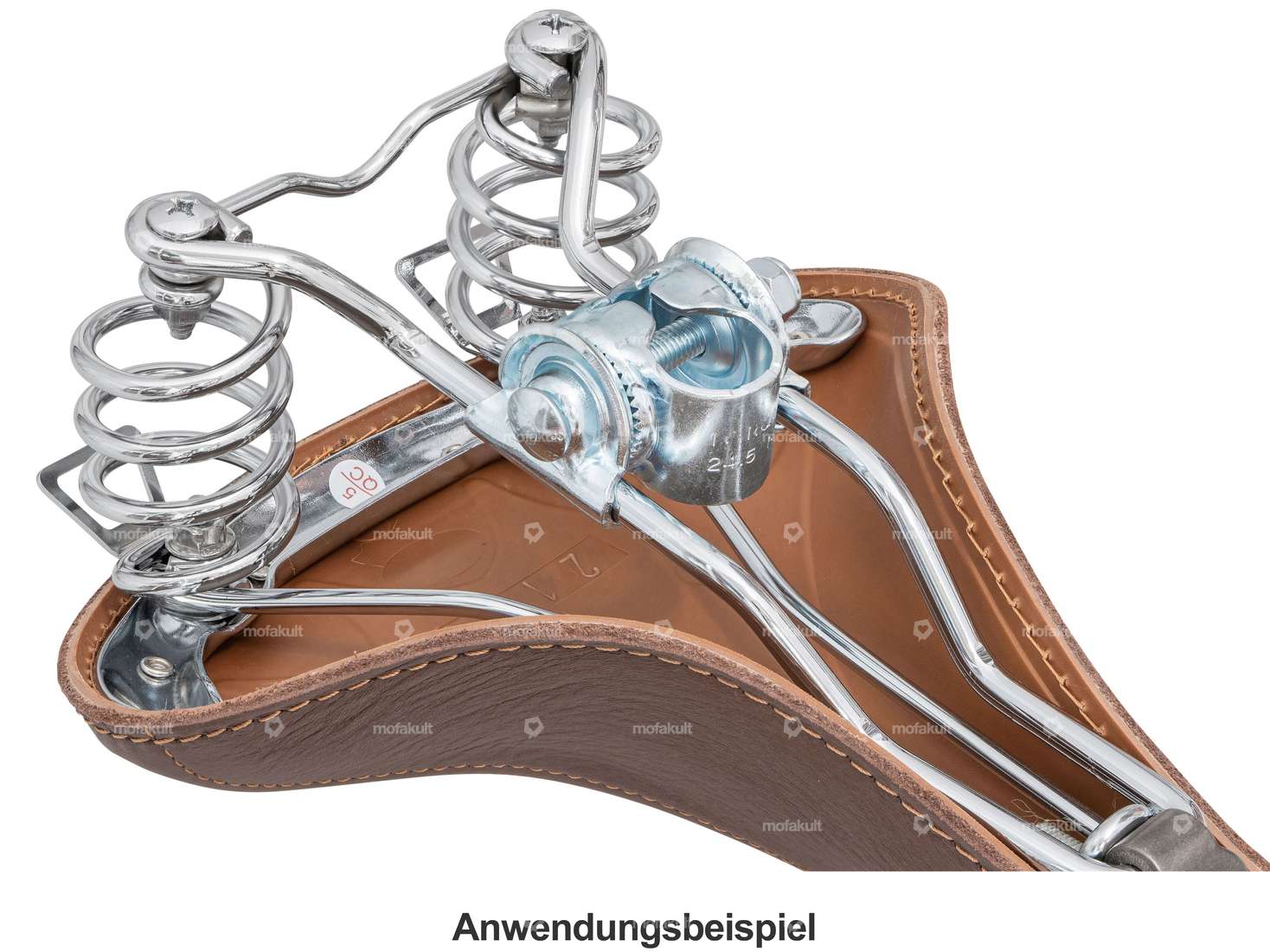 Sattelklemme verzinkt (für runde Führungsschienen) Carousel Image 3