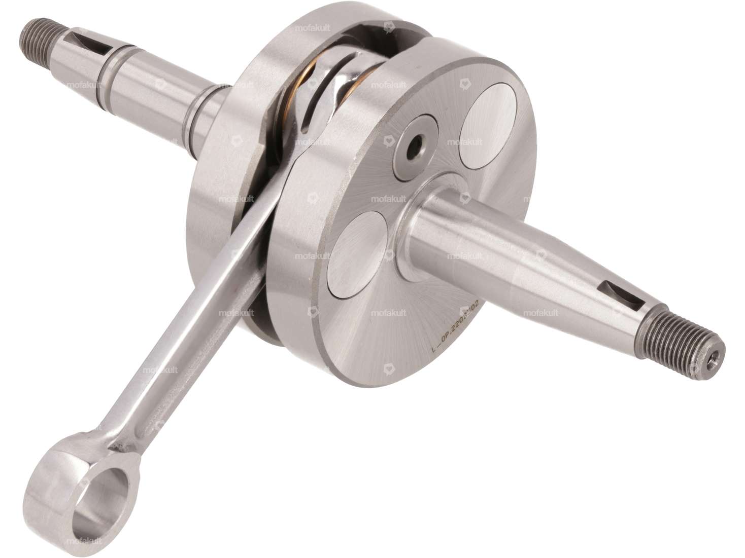 Jasil Evo Hi-Tech crankshaft full cheeks (old model) | Puch E50 Carousel Image 2