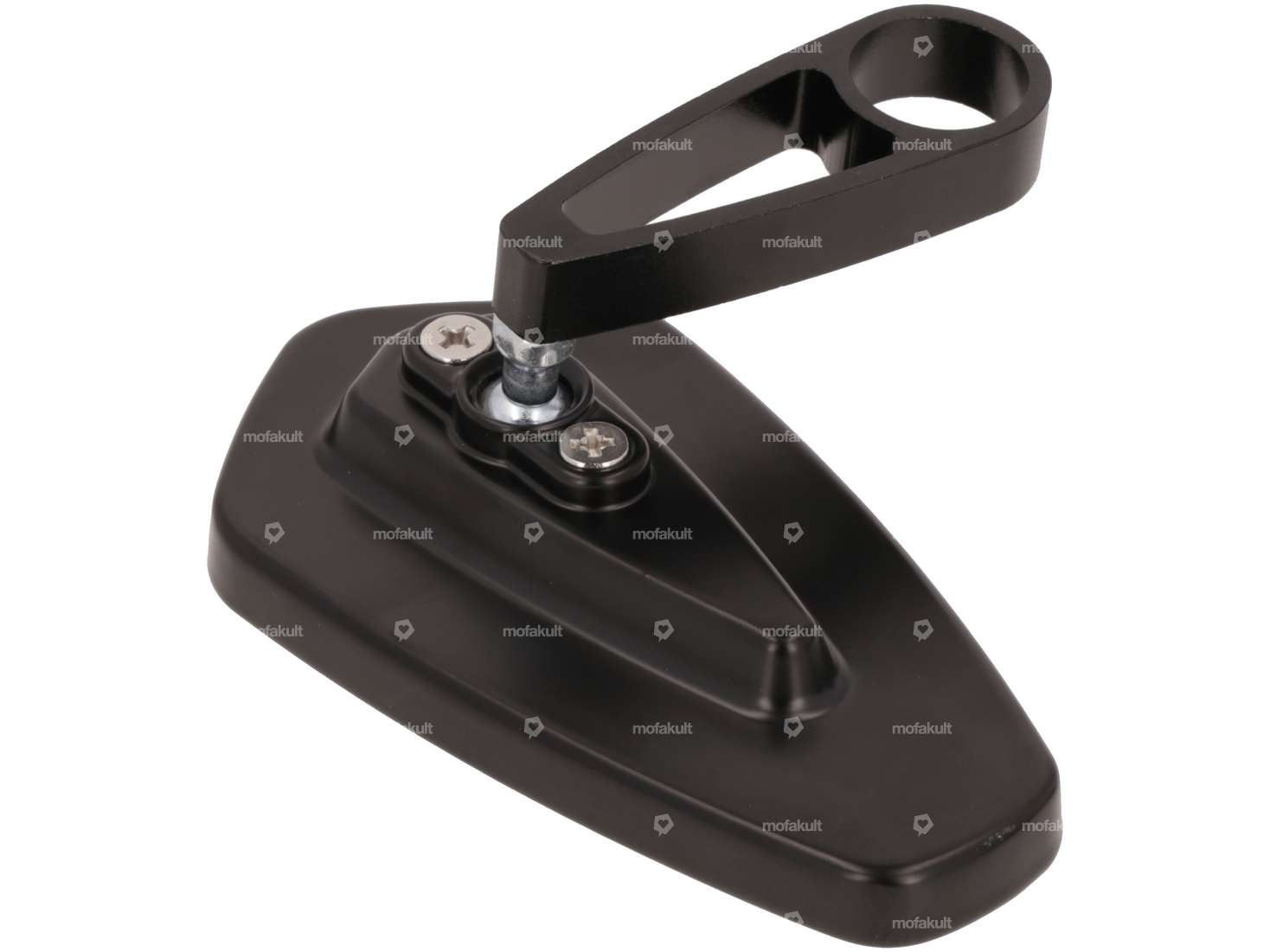 Spiegel CNC «Diamant» Steckvariante Alu schwarz Carousel Image 4