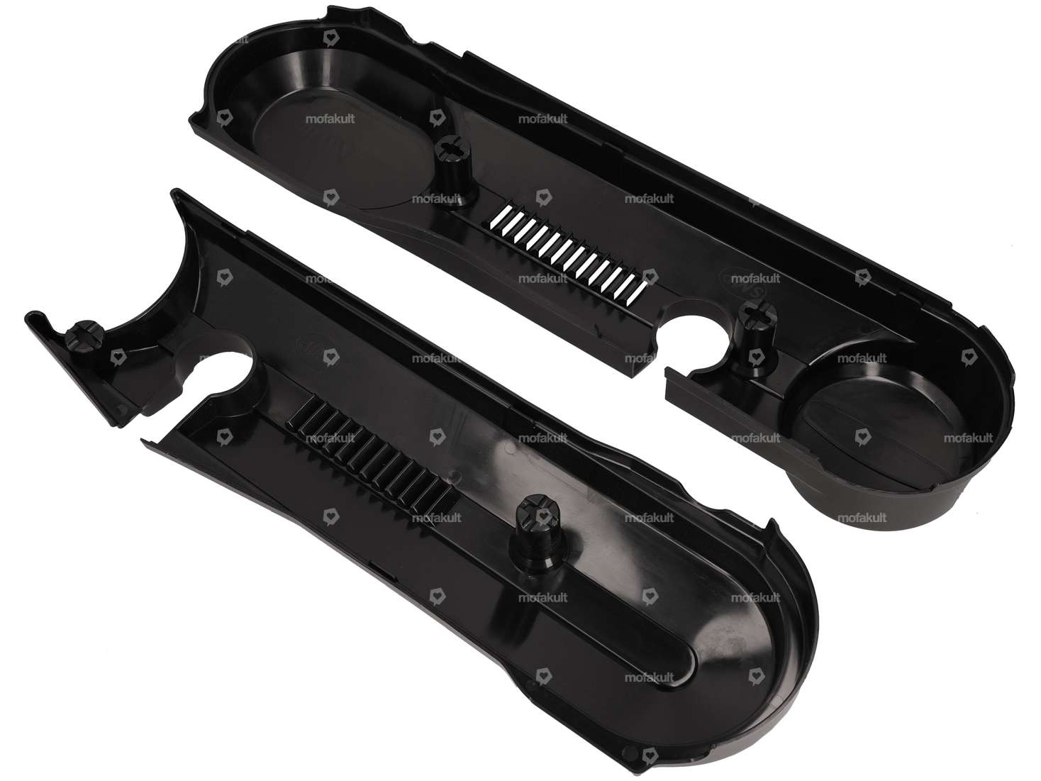 Side protectors black | Honda Camino (Hobbit) PA50 Carousel Image 2