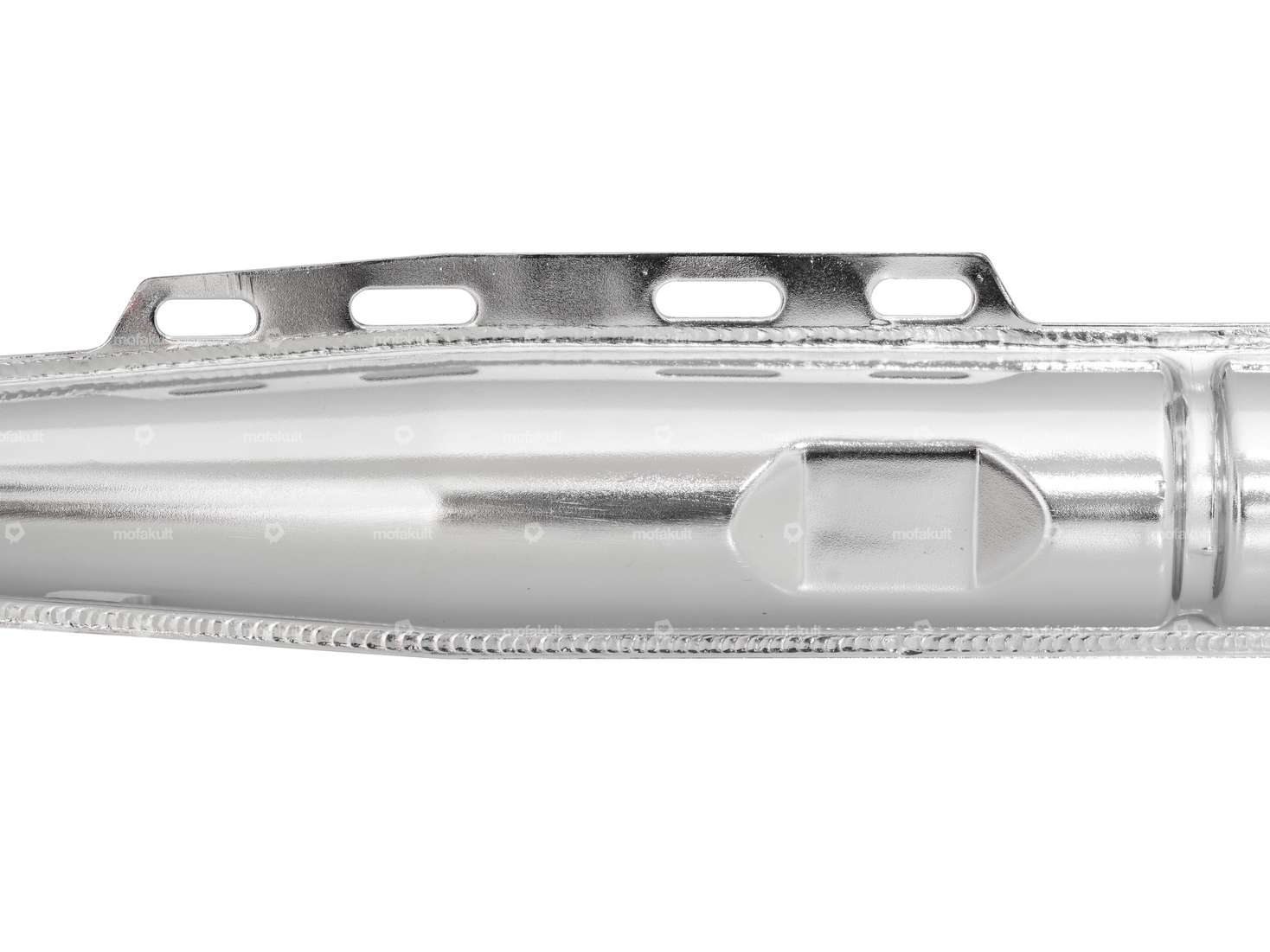 Auspuff 22 mm 2-Teiler Nachbau (mit Nummer) | Puch Carousel Image 5