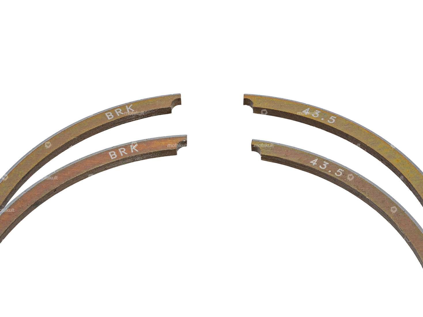 Barikit piston rings Ø 43.5 mm Metrakit cylinder (pair) | Puch Carousel Image 2